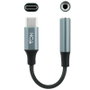Nanocable Adaptador de Audio USB-C Macho a Jack 3.5 mm Hembra, 11 cm